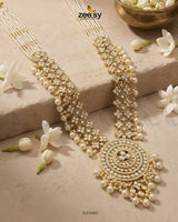 Rich Round Kundan Malla Set Malla Necklace - Zeesy Jewellery Pakistan | Premium Artificial & Imitation Jewellery