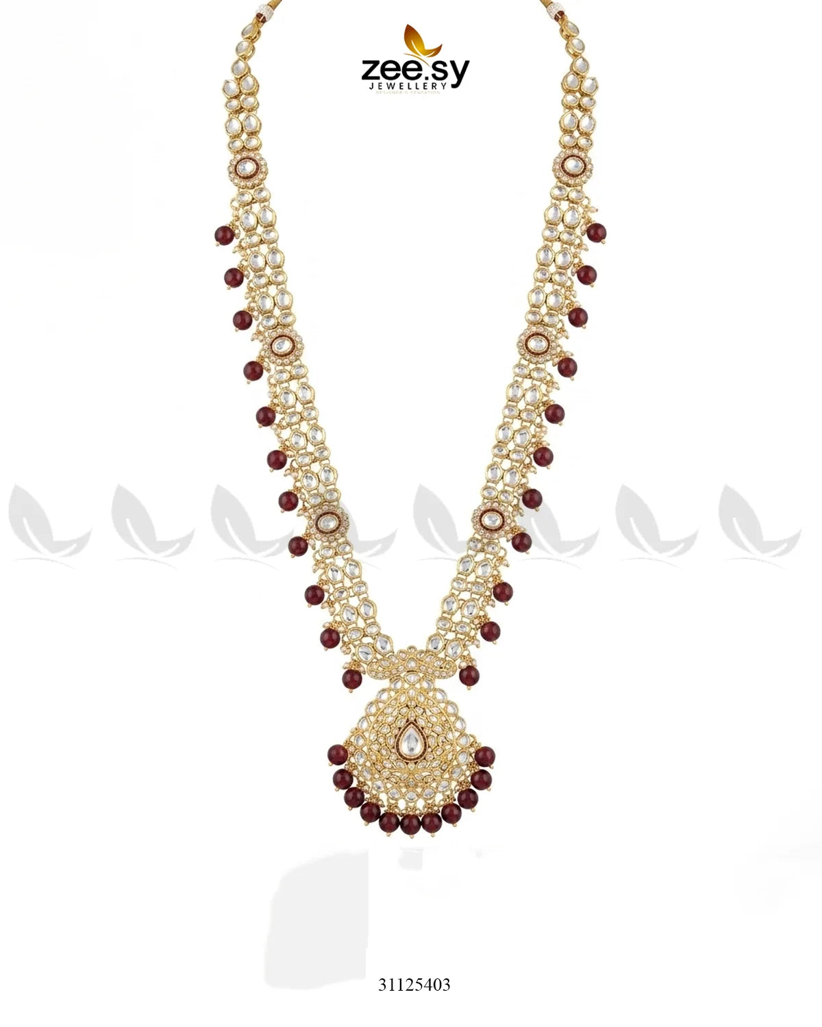 Rich Sentimental Motif Bridal Set Bridal Set - Zeesy Jewellery Pakistan | Premium Artificial & Imitation Jewellery