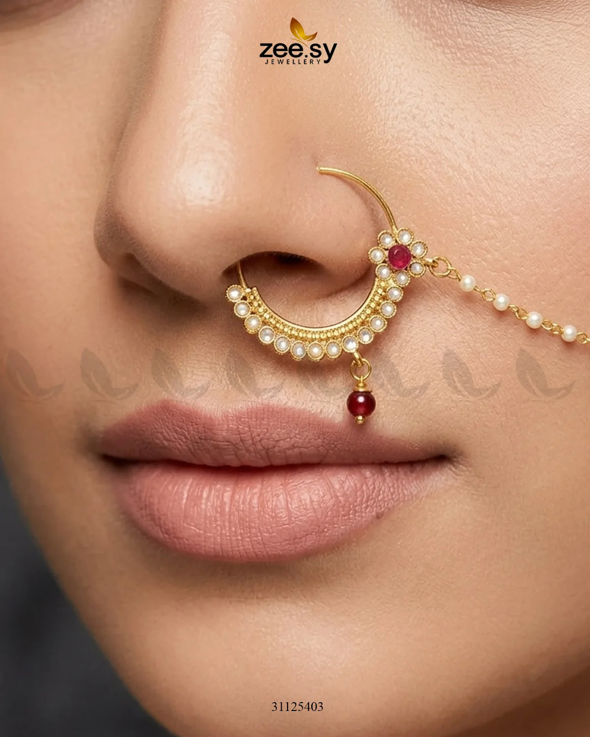 Rich Sentimental Motif Bridal Set Bridal Set - Zeesy Jewellery Pakistan | Premium Artificial & Imitation Jewellery