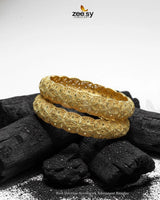 Rich Heritage Scrollwork Adornment Bangles - Zeesy Jewellery