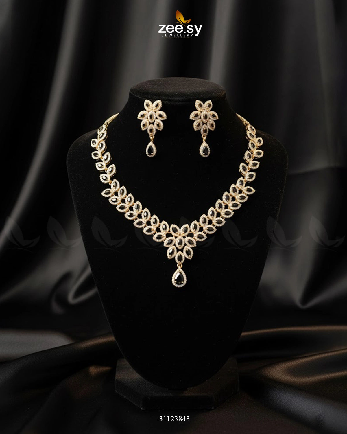 Rich Heritage Stream Necklace Set - Zeesy Jewellery