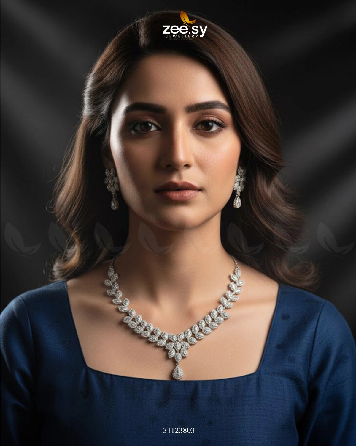 Rich Heritage Stream Necklace Set - Zeesy Jewellery