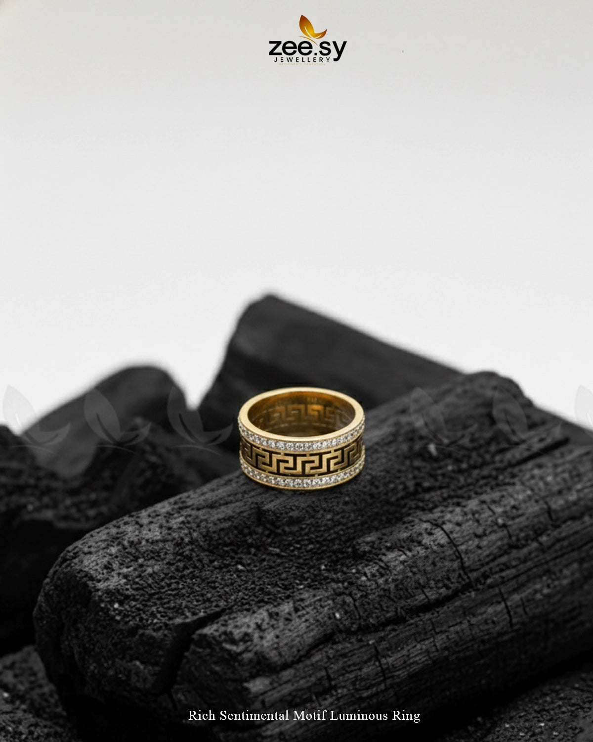 Rich Sentimental Motif Luminous Ring - Zeesy Jewellery