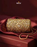 Roseate Crystal Bloom Clutch Bag ACCESSORIES - Zeesy Jewellery Pakistan | Premium Artificial & Imitation Jewellery