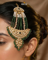 Roshan Pearl Kundan Jhumar jhumar - Zeesy Jewellery Pakistan | Premium Artificial & Imitation Jewellery