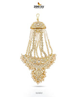 Roshan Pearl Kundan Jhumar jhumar - Zeesy Jewellery Pakistan | Premium Artificial & Imitation Jewellery