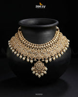 Royal Heritage Kundan Bridal Set - Zeesy Jewellery