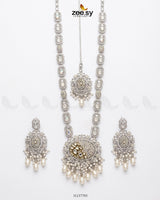 Royal Kundan Malla Necklace Set