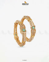 Royal Neel Cluster Pave Bangles - Zeesy Jewellery
