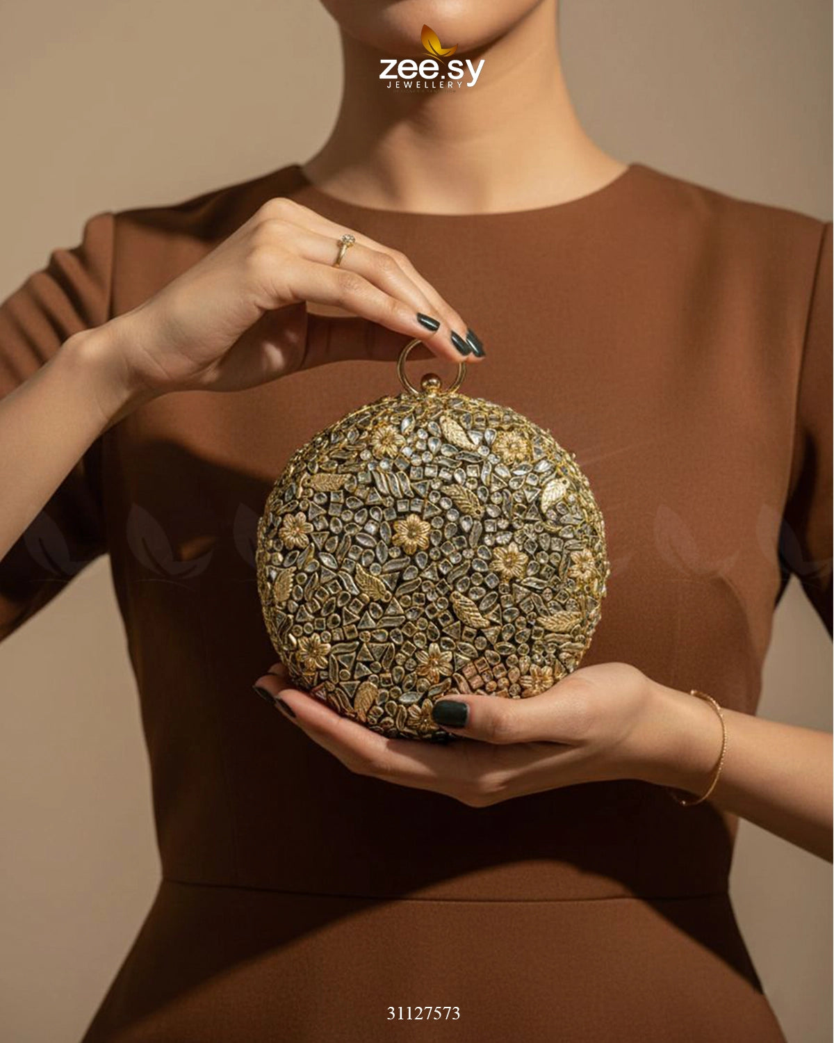 Royal Starburst Bloom Clutch Bag - Zeesy Jewellery