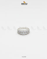 Double Row Brilliant Pavé Ring - Zeesy Jewellery