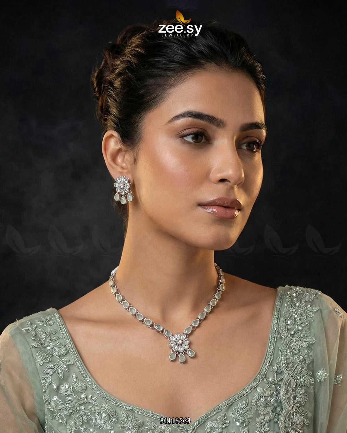 Meridian Necklace Set - Zeesy Jewellery