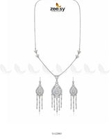 Heirloom Shared Bloom Necklace Set - Zeesy Jewellery