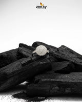 Chic Everyday Sparkle Band Ring Silver - Zeesy Jewellery