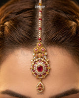 Sabaat Teardrop Zircon Bridal Set Bridal Set - Zeesy Jewellery Pakistan | Premium Artificial & Imitation Jewellery
