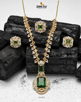 Safina Malla Necklace Set - Zeesy Jewellery
