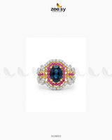 Serene Blue Gemstone Ring