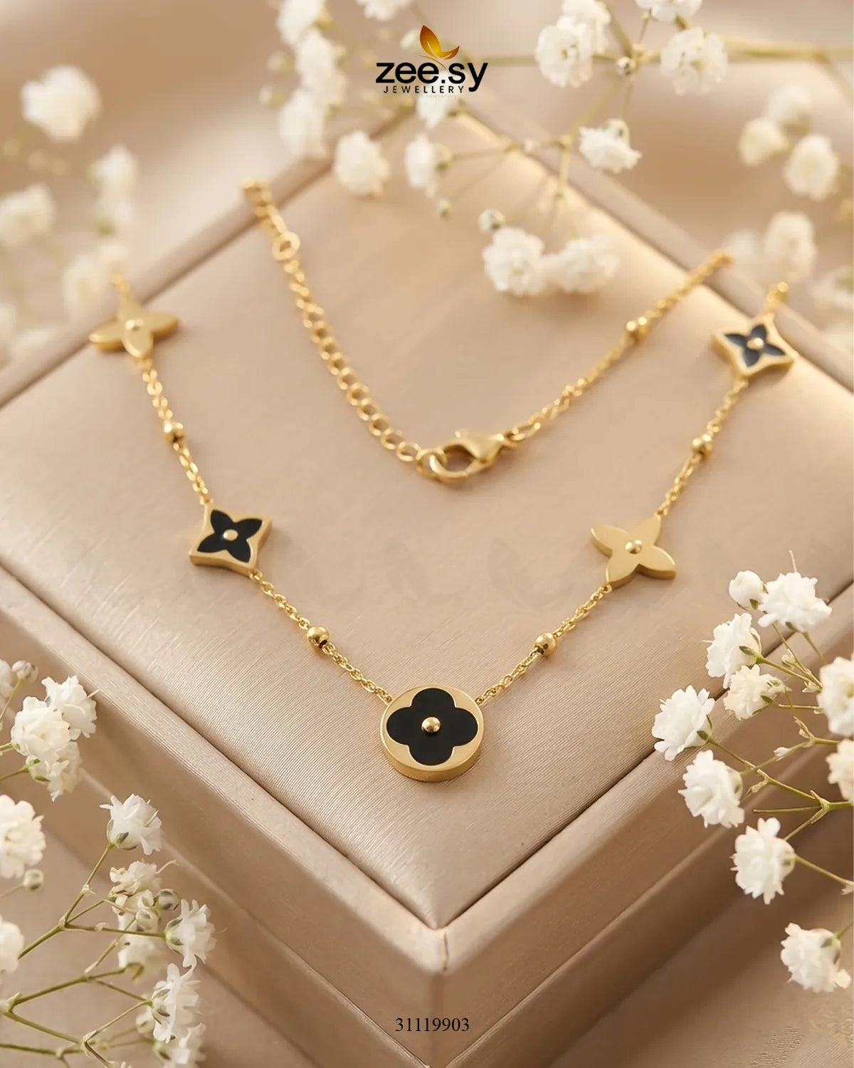 Serene Dainty Minimalist Chain chains - Zeesy Jewellery Pakistan | Premium Artificial & Imitation Jewellery