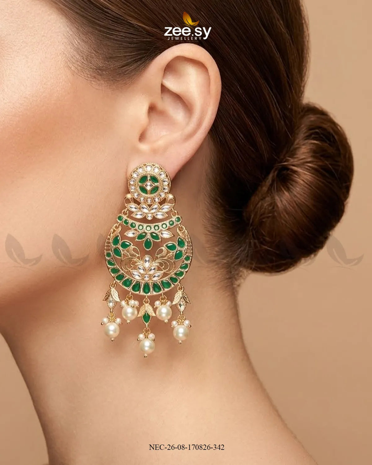 Serenity Medallion Kundan Choker Set