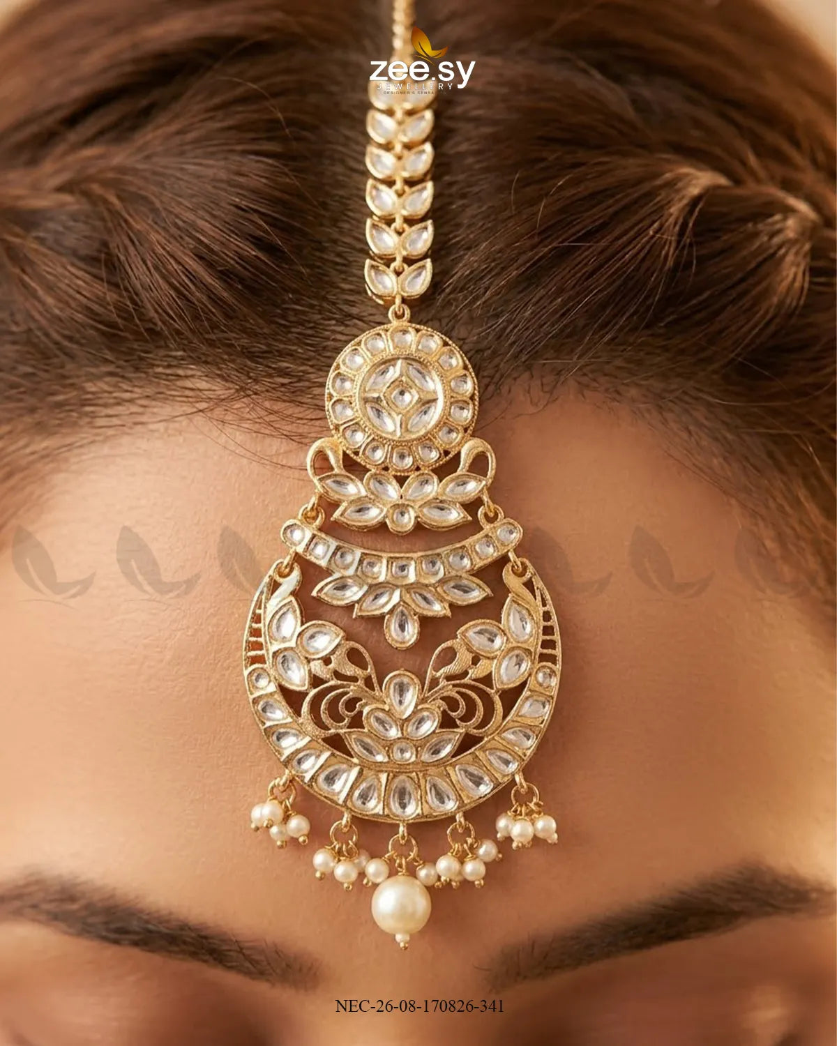 Serenity Medallion Kundan Choker Set