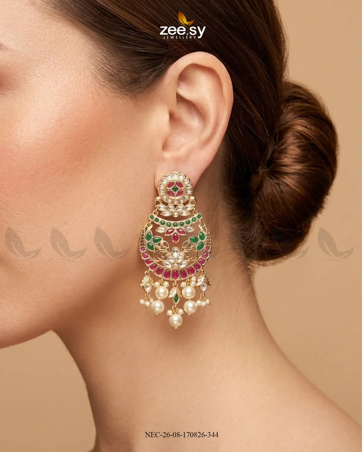 Serenity Medallion Kundan Choker Set
