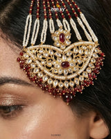 Shahi Floral Kundan Jhumar - Zeesy Jewellery