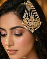 Shahi Floral Kundan Jhumar - Zeesy Jewellery