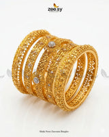 Shahi Noor Zarconia Bangles BANGLES - Zeesy Jewellery Pakistan | Premium Artificial & Imitation Jewellery