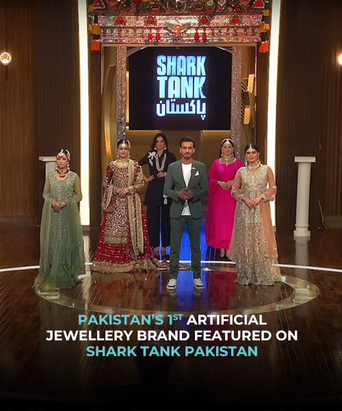 Artificial jewelry brand showcased on Shark Tank Pakistan television show