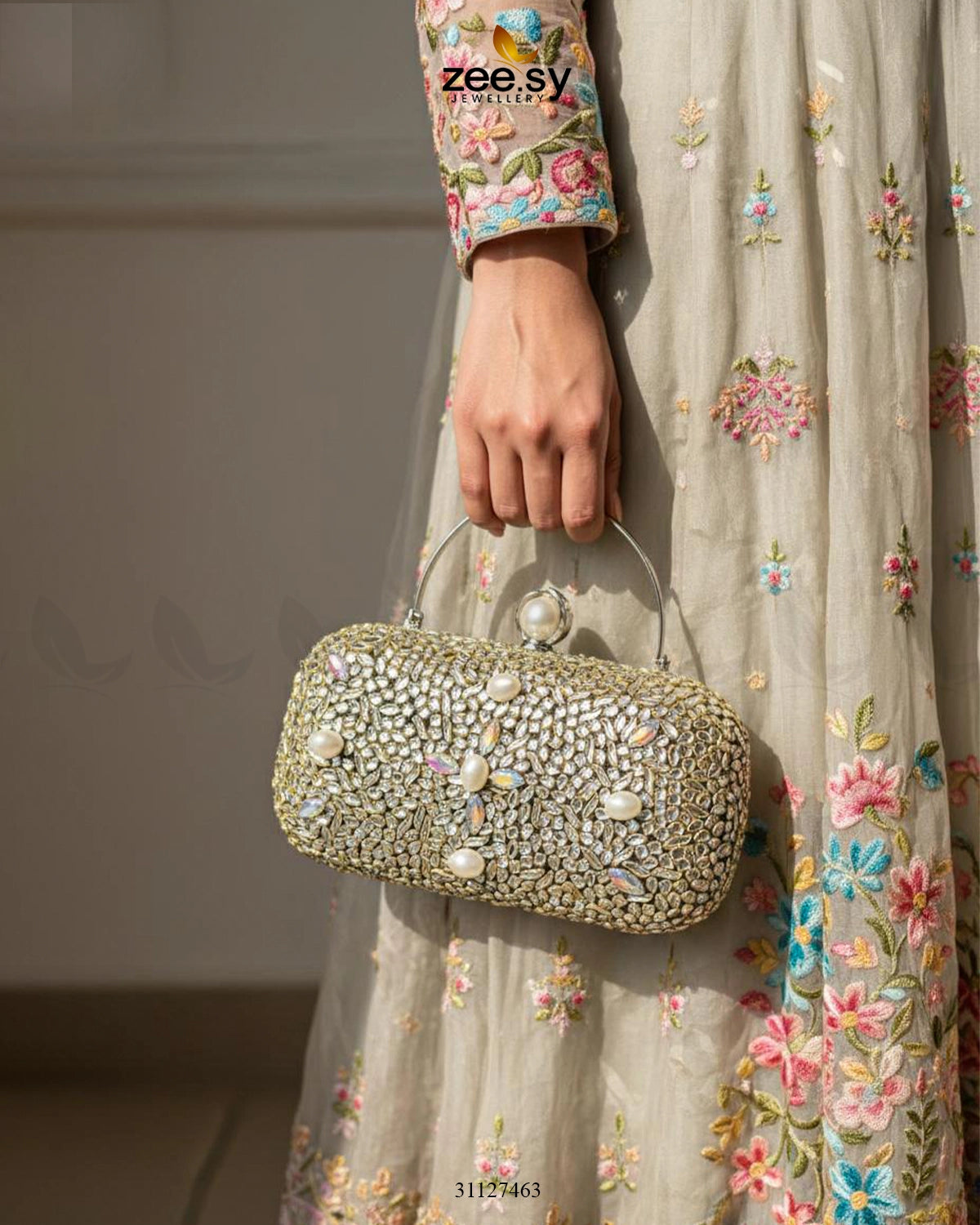 Shimmering Baroque Pearl Bag - Zeesy Jewellery