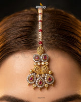 Shimmering Veil Zirconia Bridal Set Bridal Set - Zeesy Jewellery Pakistan | Premium Artificial & Imitation Jewellery