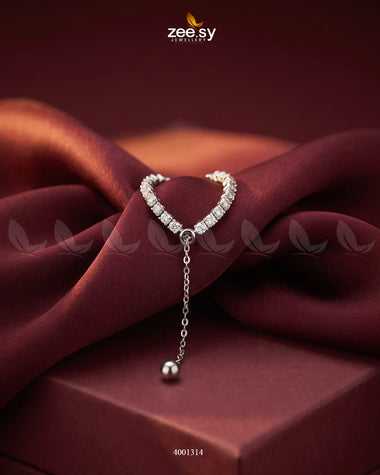 Shimmering crystal tennis ring by AJ03 featuring sparkling crystals and a sleek band design, perfect for elegant jewelry wear.