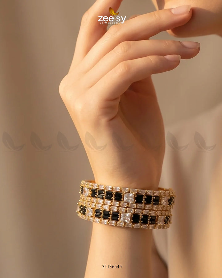 Signature Kangan Style Bangles BANGLES - Zeesy Jewellery Pakistan | Premium Artificial & Imitation Jewellery