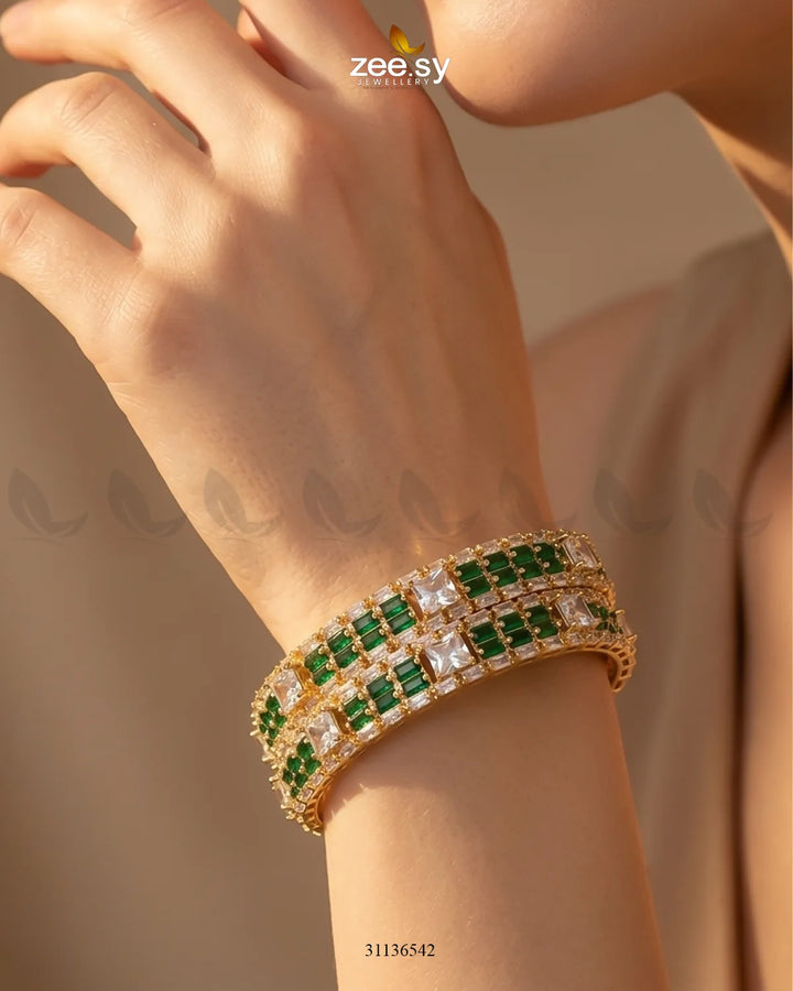 Signature Kangan Style Bangles BANGLES - Zeesy Jewellery Pakistan | Premium Artificial & Imitation Jewellery