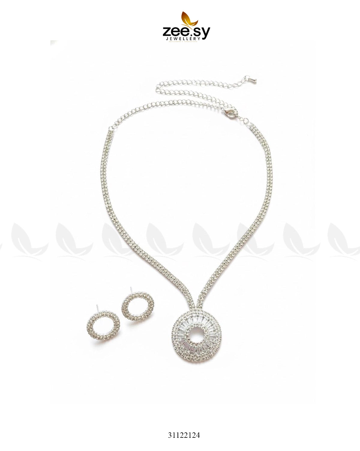 Signature Modern Drop Necklace Set - Zeesy Jewellery