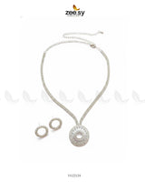 Signature Modern Drop Necklace Set - Zeesy Jewellery