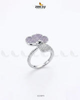 Silver Statement Gemstone Ring