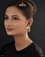 Solara Earrings Golden - Zeesy Jewellery