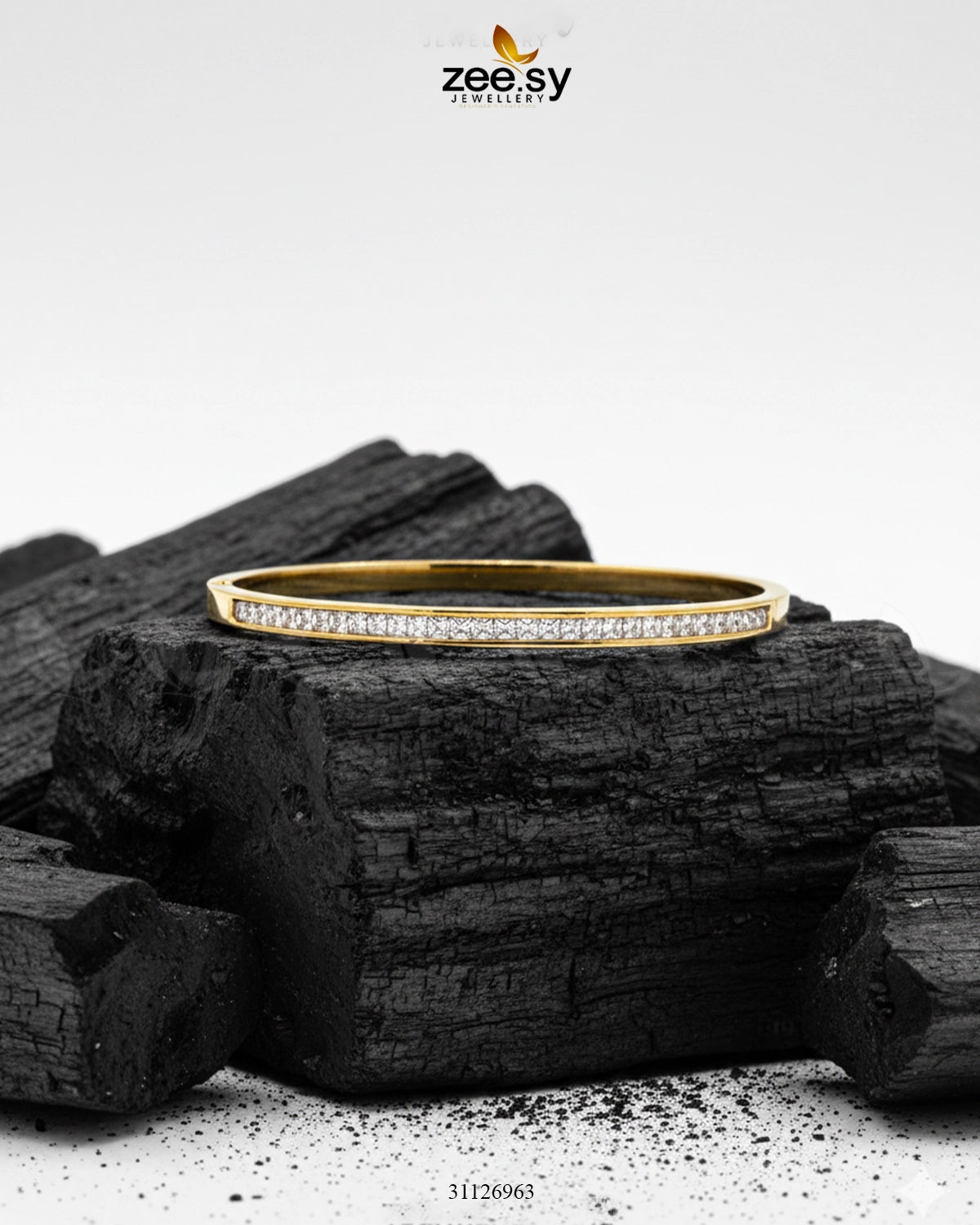 Sparkly Cluster Pave Bracelet - Zeesy Jewellery