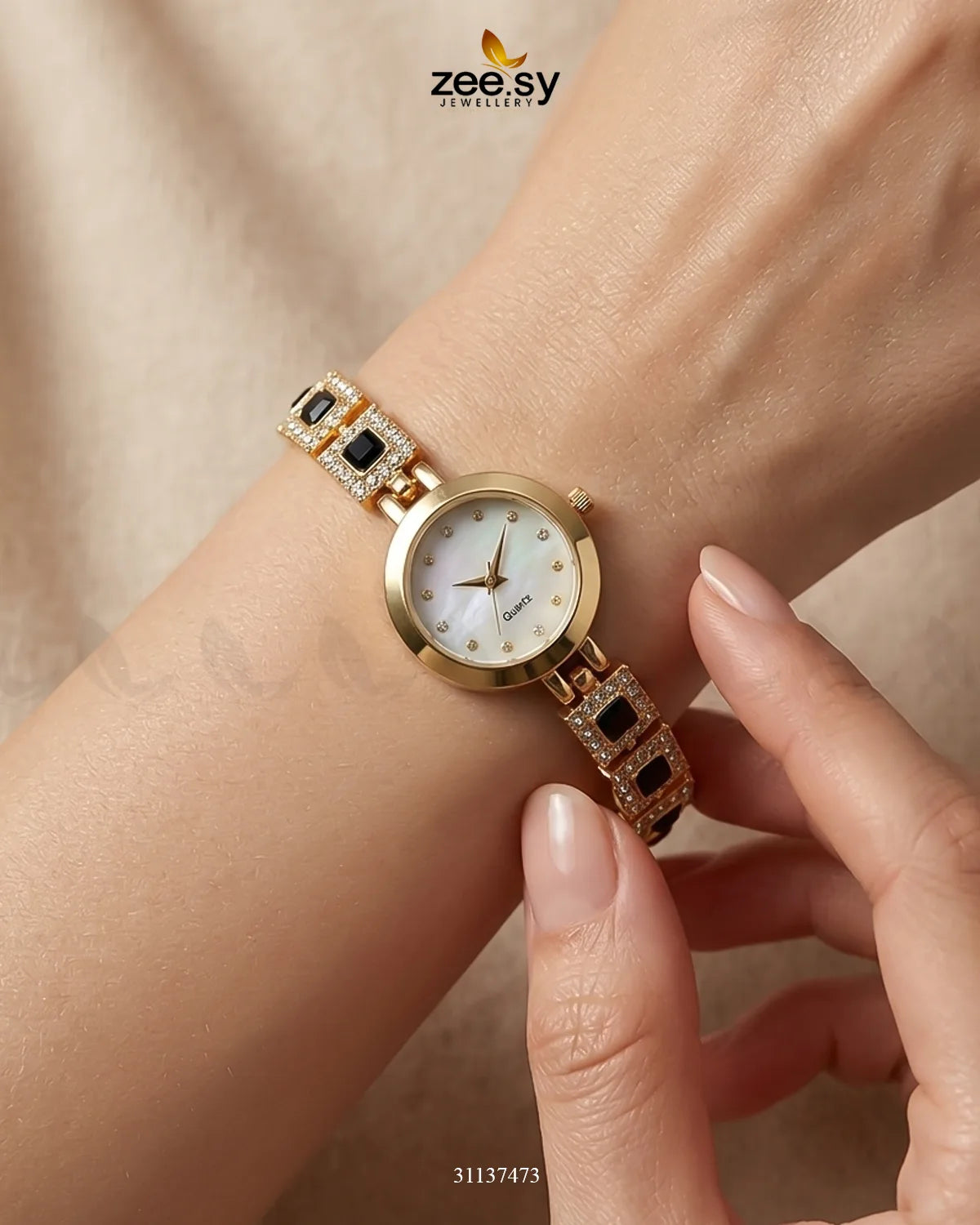 Starlight Beautiful Bracelet Watch ACCESSORIES - Zeesy Jewellery Pakistan | Premium Artificial & Imitation Jewellery