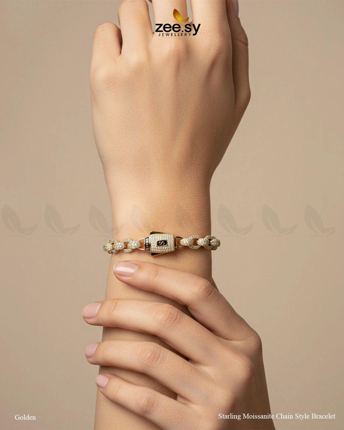 Starling Moissanite Chain Style Bracelet - Zeesy Jewellery