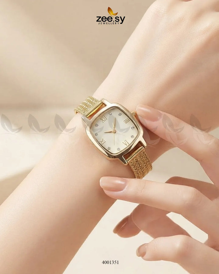 Starry Mesh Link Watch ACCESSORIES - Zeesy Jewellery Pakistan | Premium Artificial & Imitation Jewellery