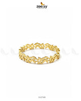 Steeze Leaf Stainless Steel Bracelet - Zeesy Jewellery