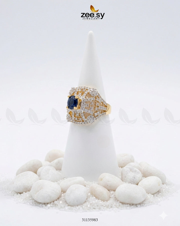Sterling Bold Cocktail Ring Finger Ring - Zeesy Jewellery Pakistan | Premium Artificial & Imitation Jewellery