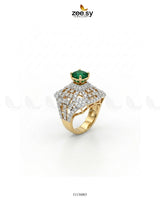 Sterling Bold Cocktail Ring Finger Ring - Zeesy Jewellery Pakistan | Premium Artificial & Imitation Jewellery