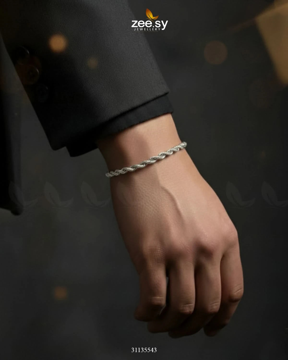 Storm Medium Rope Bracelet for Men - Zeesy Jewellery