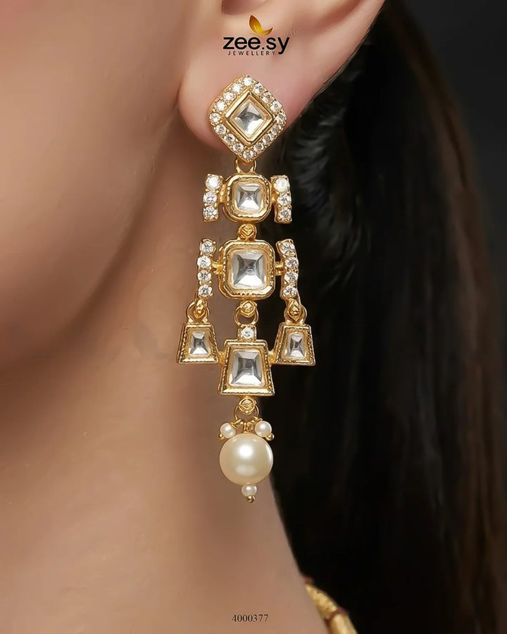 Tara Scalloped Pearl Bridal Set