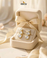 Tatiana Glam Crystal Studs Earrings Earrings - Zeesy Jewellery Pakistan | Premium Artificial & Imitation Jewellery