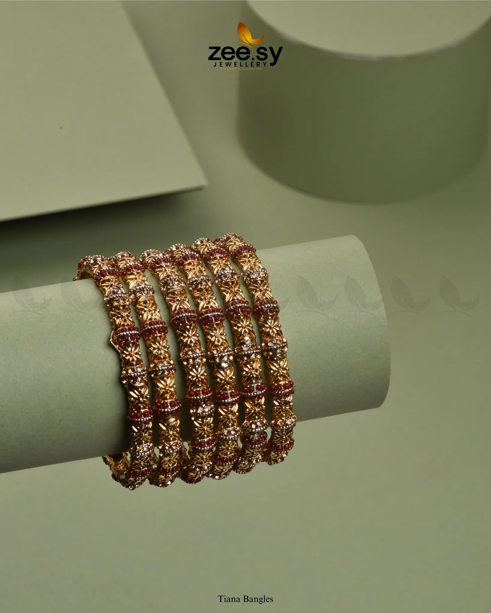 Tiana Bangles - Zeesy Jewellery