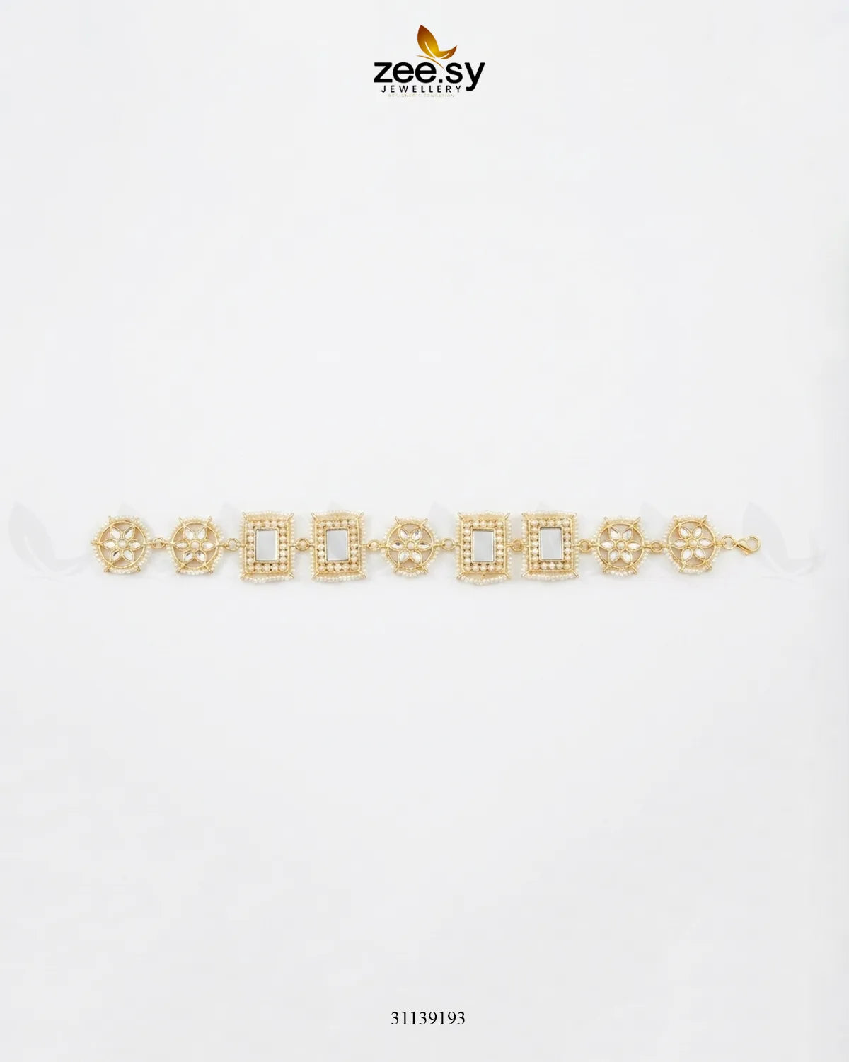 Timeless Mirror Traditional Sheesh Patti MATHA PATI - Zeesy Jewellery Pakistan | Premium Artificial & Imitation Jewellery